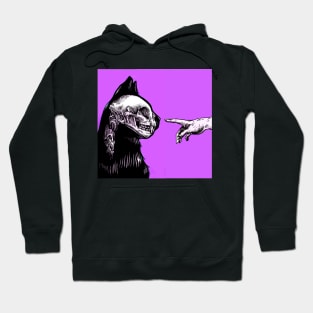 CAT SKULL ART Hoodie